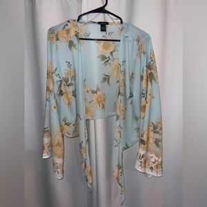 Flowery Loose Summer Top